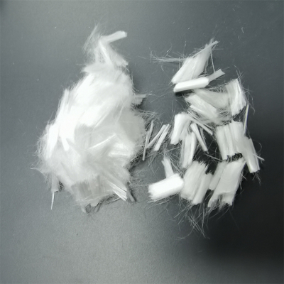 Fibre concrete di nylon del polipropilene fibrillate 6mm della fibra dei pp