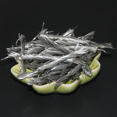 Macro tirata delle fibre di rinforzo di fibra del polipropilene pp