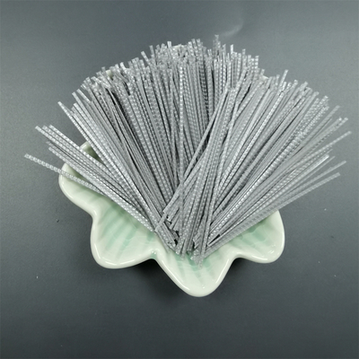 I pp di plastica hanno impresso le macro fibre sintetiche concrete per il rinforzo