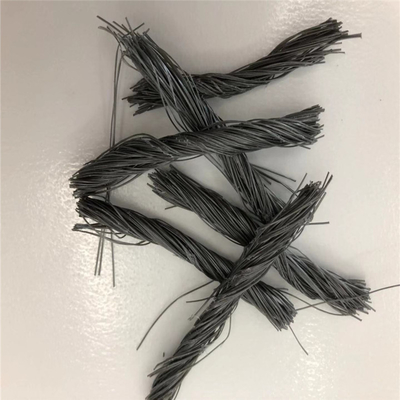 il polipropilene ibrido pp di 54mm torce la fibra del pacco (fibre strutturali del macro sintetico) per calcestruzzo