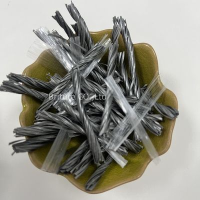 Fibra di calcestruzzo blindata per uso in malta